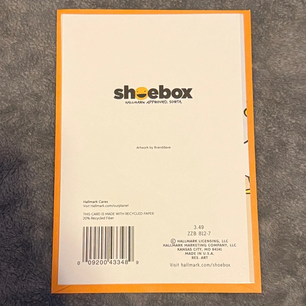 🌻 Bundle of 2 Shoebox by Hallmark Punny Birthday Cards NWT